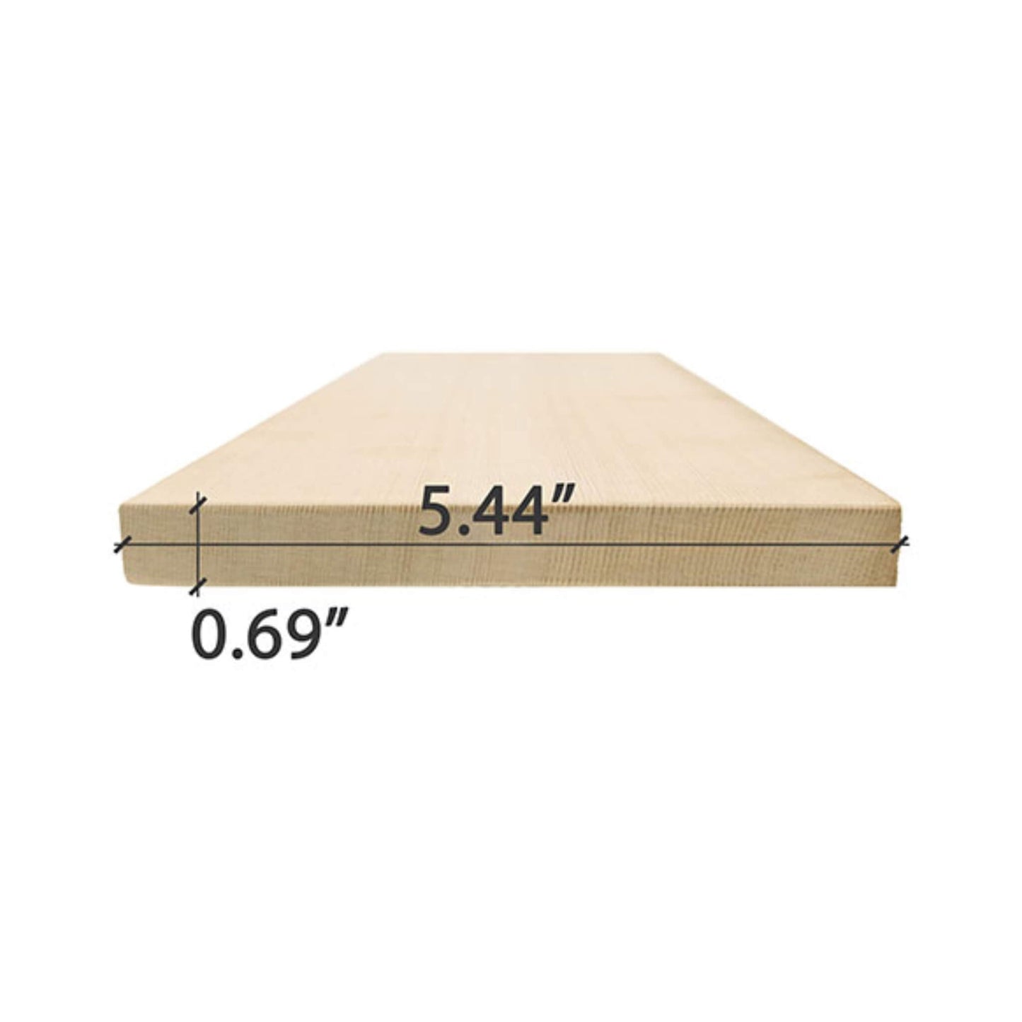 Prosaunas Cedar 1X6 VG S4SEE Eased Edges Sauna Bench Wood