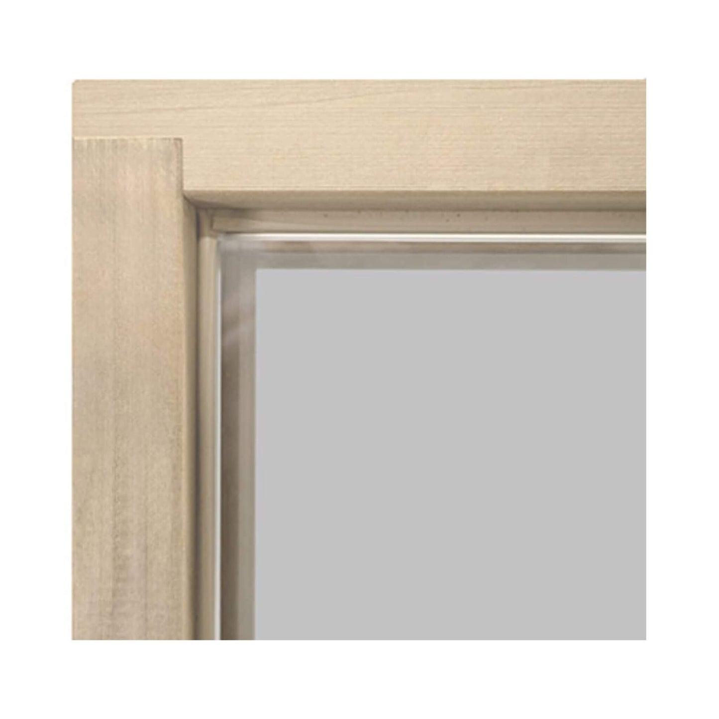 Prosaunas 24" x 81" Prehung Tinted Glass Sauna Door With Aspen Frame
