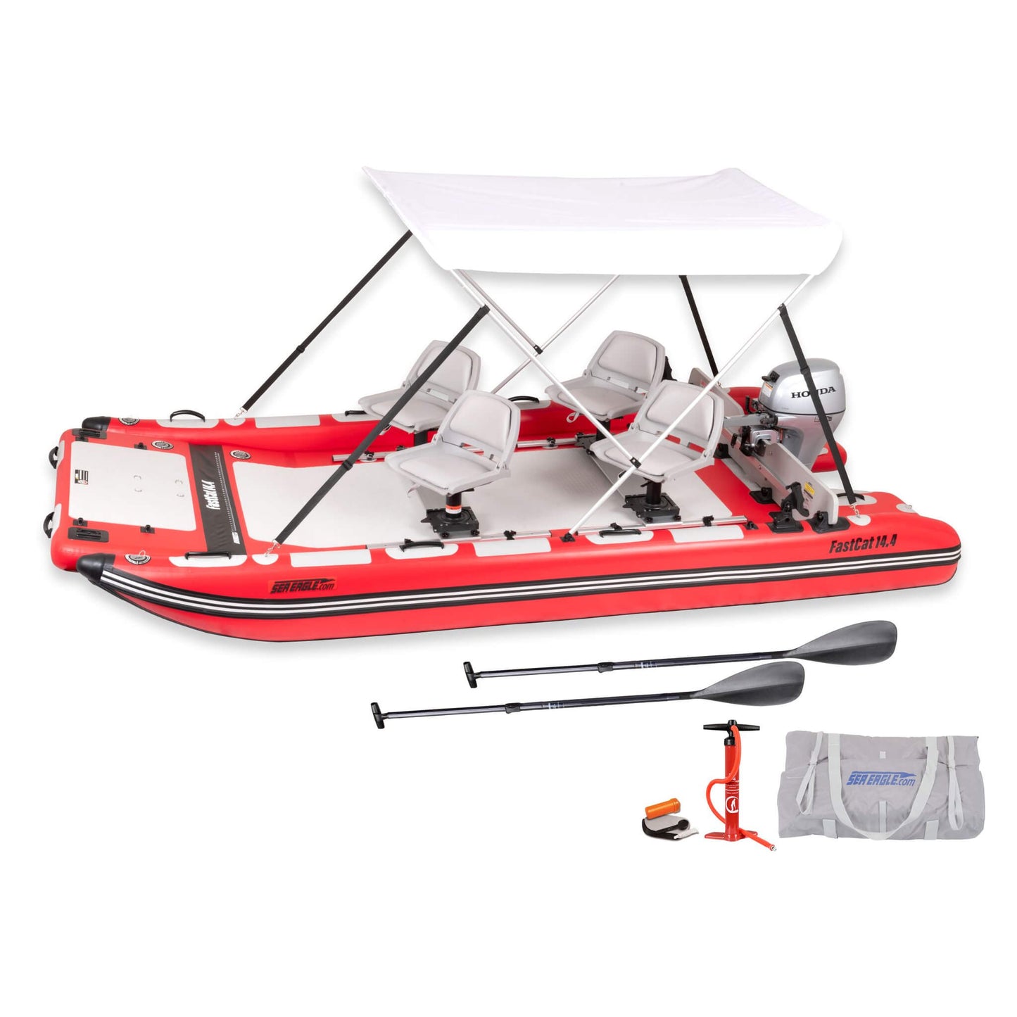 Sea Eagle Boats FastCat14™ Catamaran Inflatable Boat 14FT