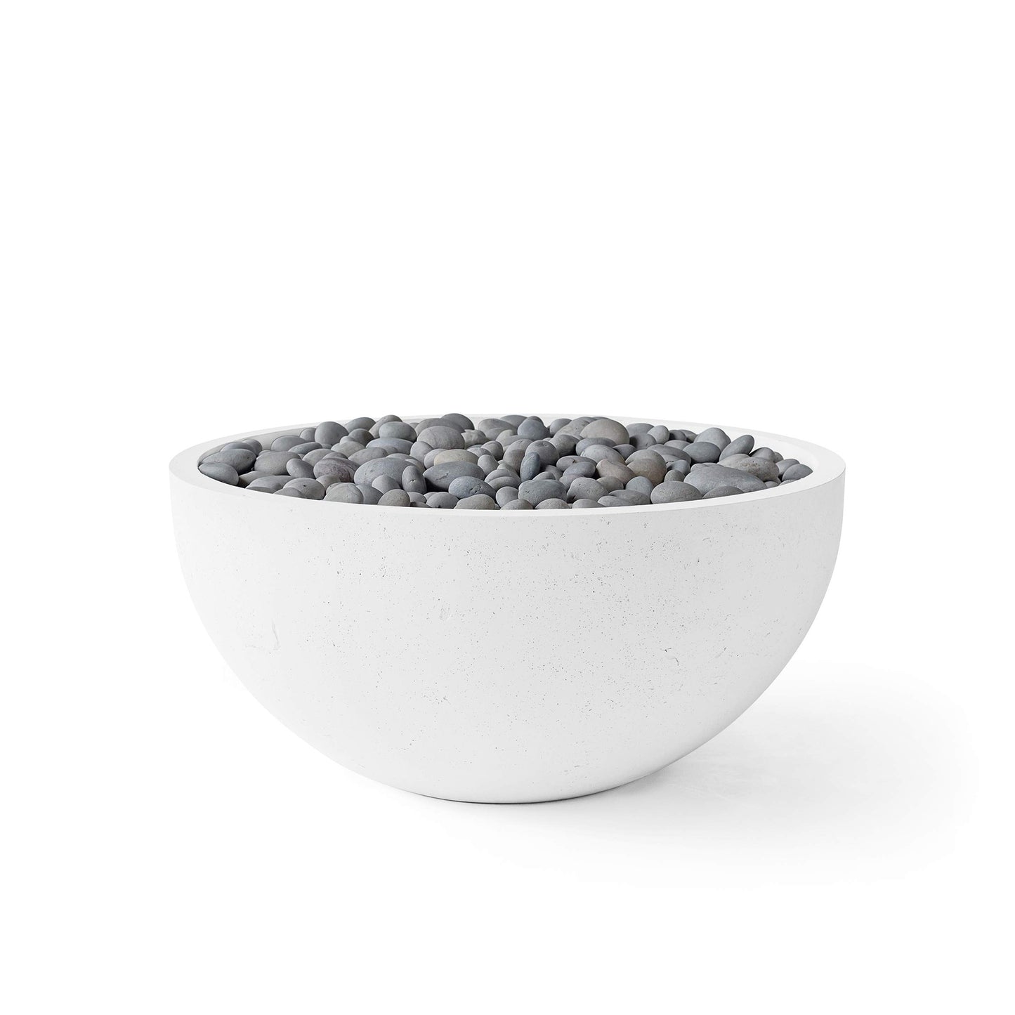 Serenade 32" Round Concrete Fire Pit - Match Lit
