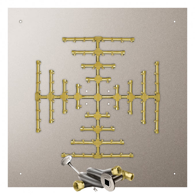 Pro-Series Square Flat Snowflake Burner Systems MT