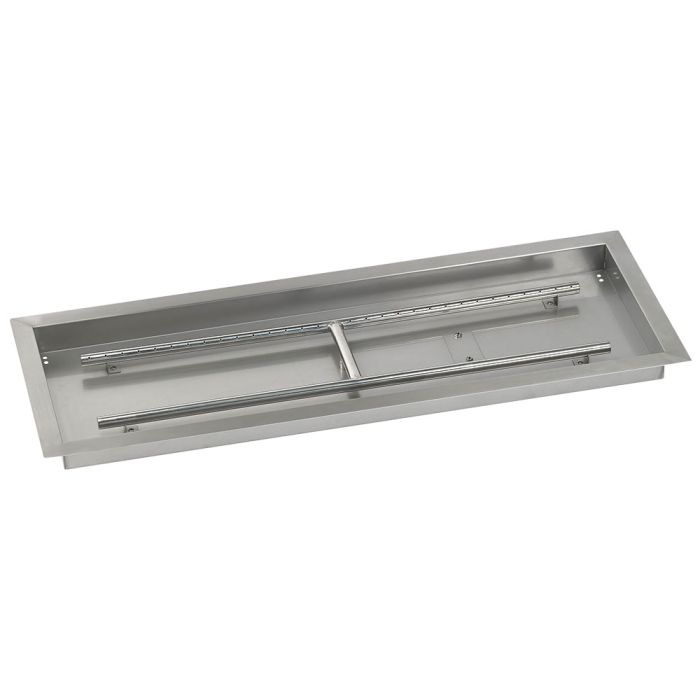 Rectangular Drop-In Pan & Burner- Stainless Steel