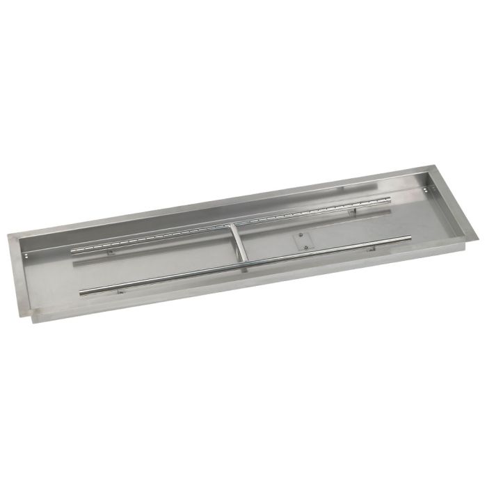 Rectangular Drop-In Pan & Burner- Stainless Steel