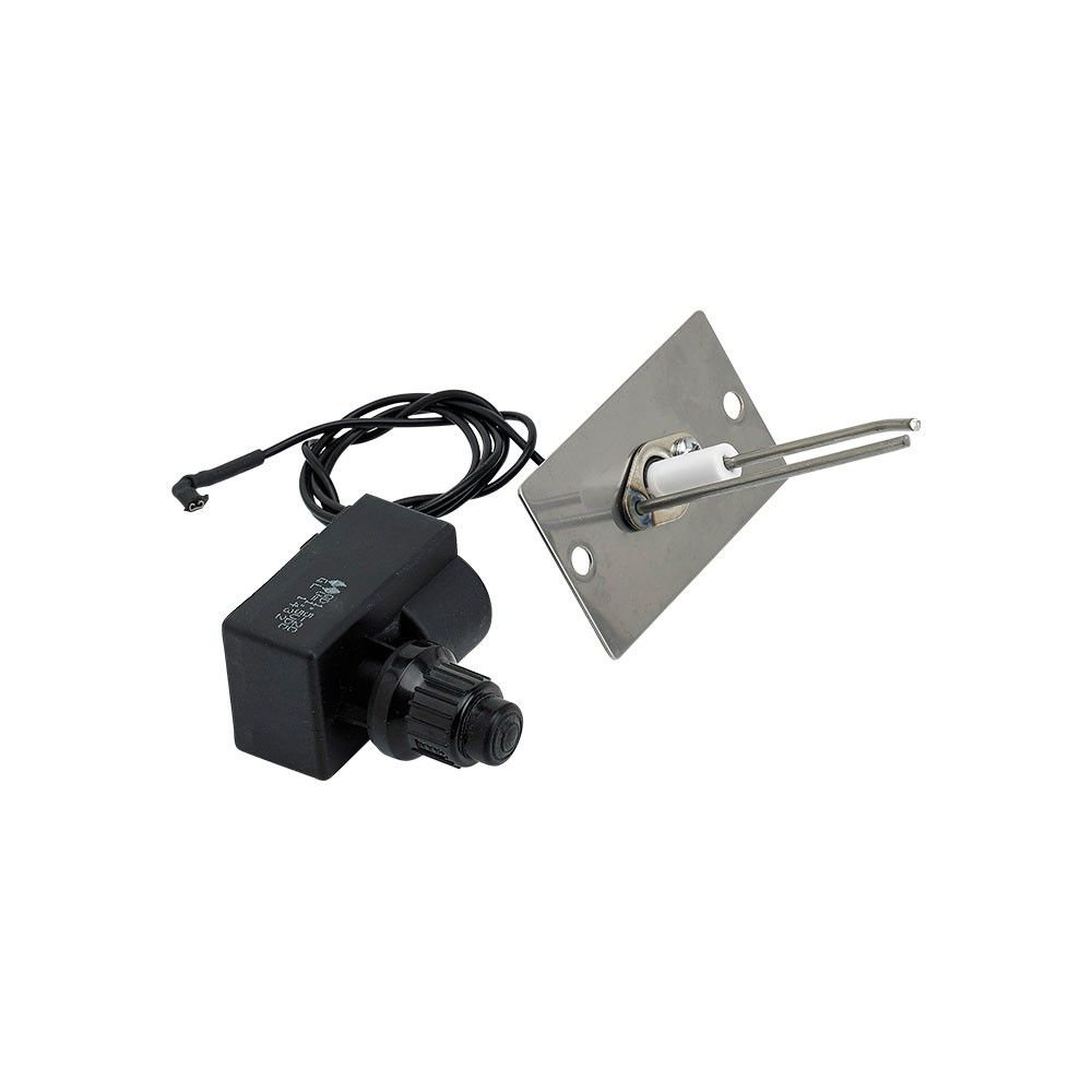 Round Stainless Steel Drop-In Pan with Spark Ignition Kit - Bundle