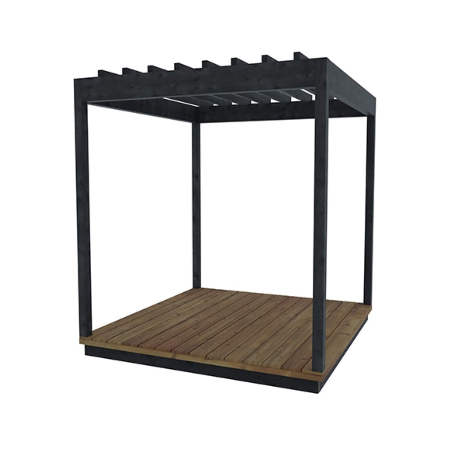 ThermaSol Nordic Misty Wood Pergola