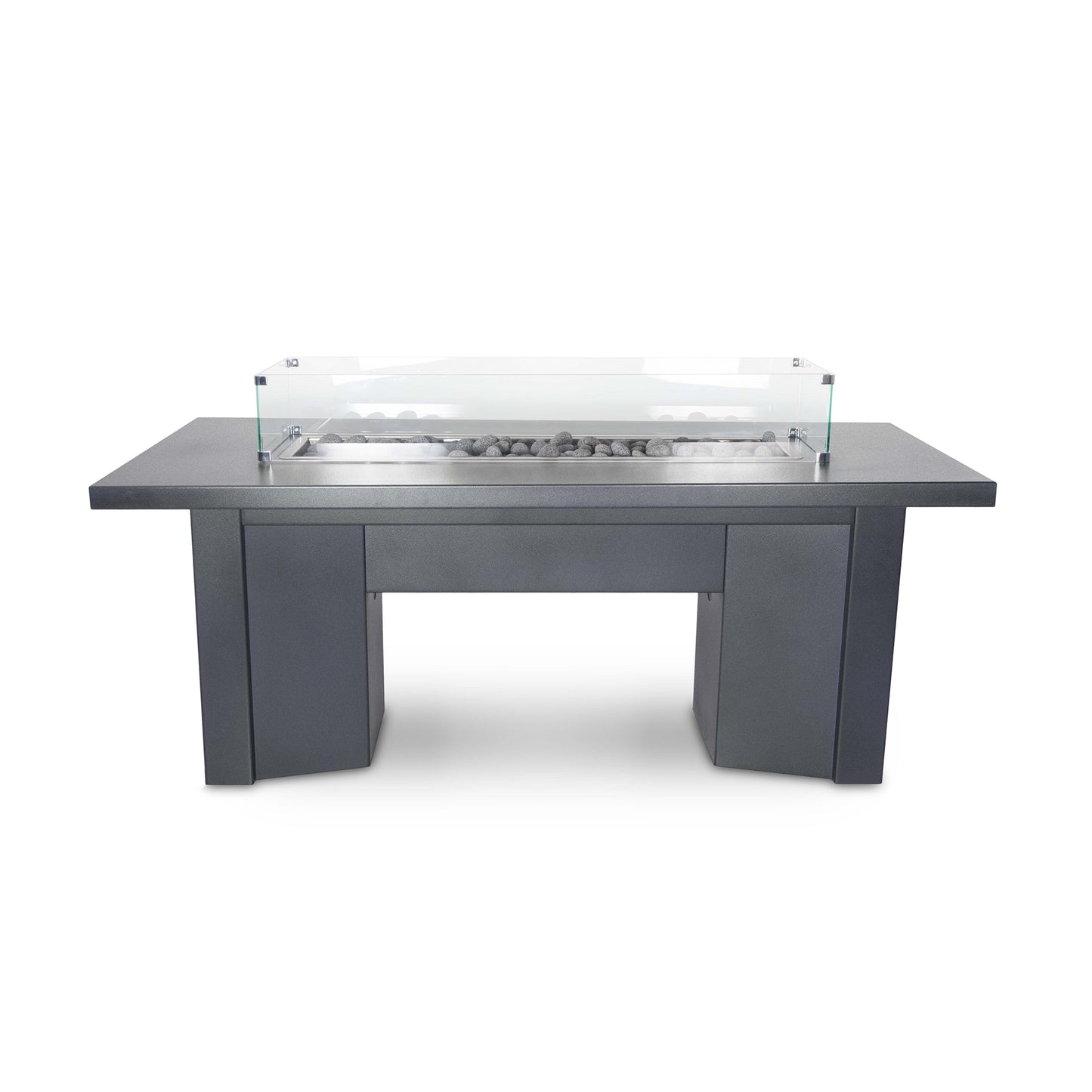 AlmedaPowdercoatedFirepit Gray