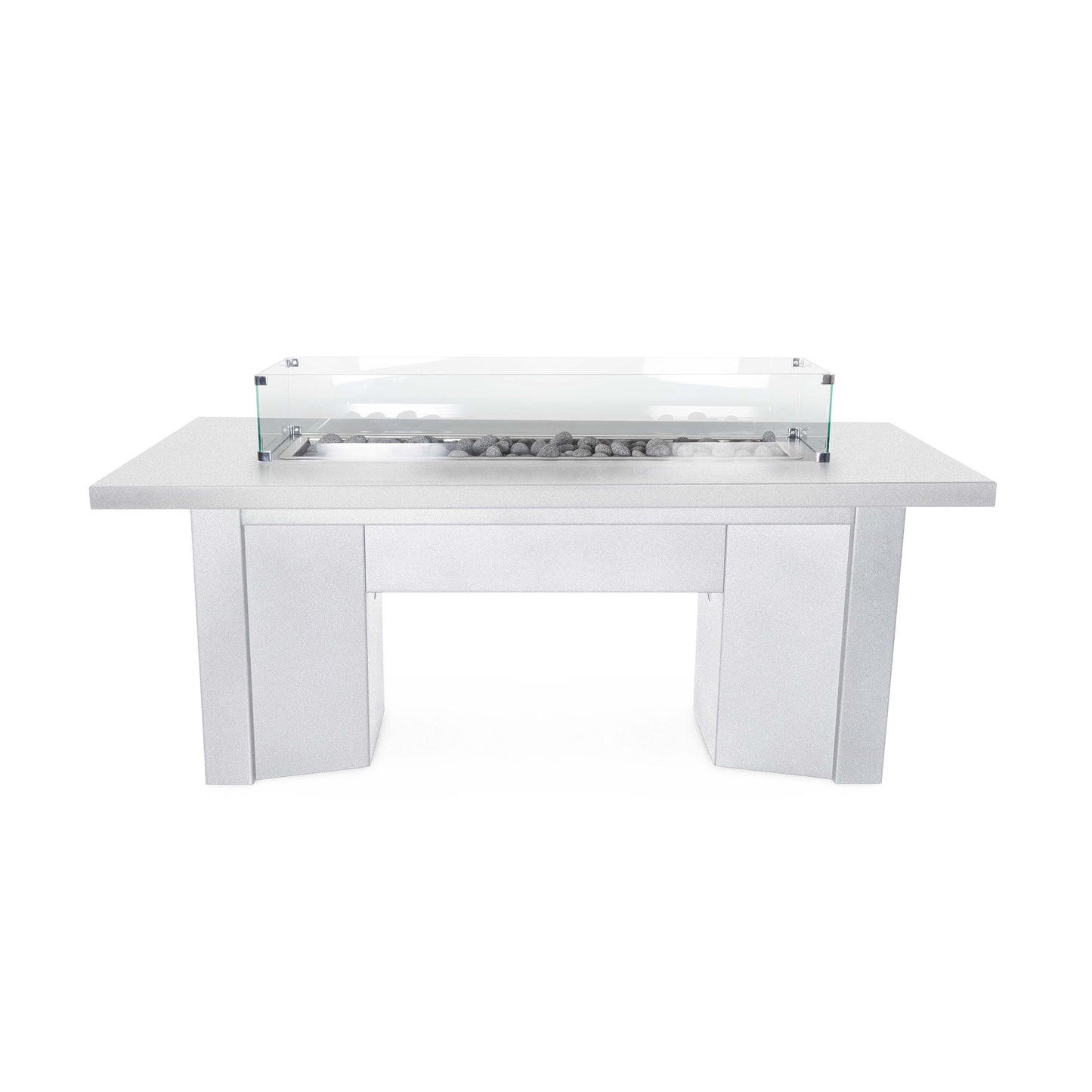 AlmedaPowdercoatedFirepit White