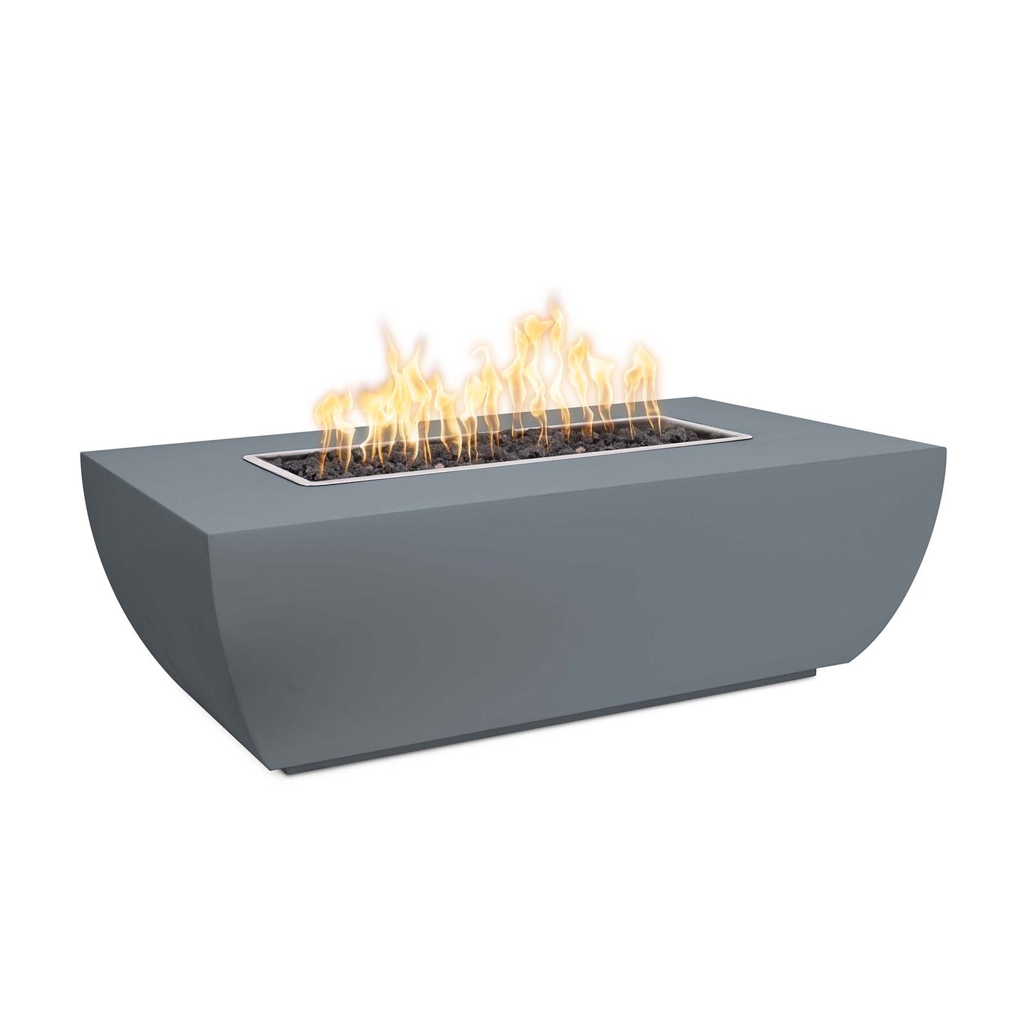 Avalon Metal Fire Pits 72" - 15" Tall - Match Lit