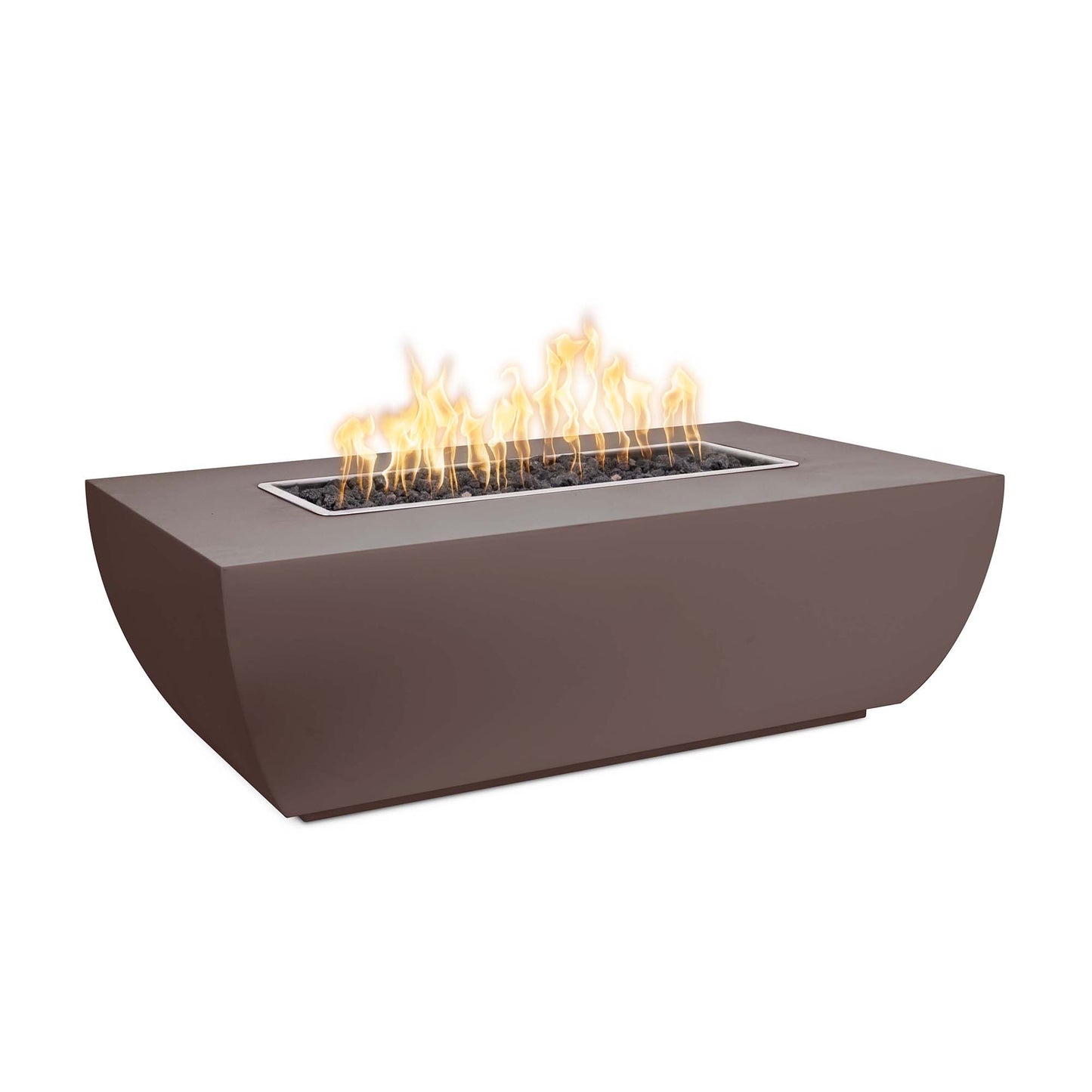 Avalon Metal Fire Pits 72" - 15" Tall - Match Lit