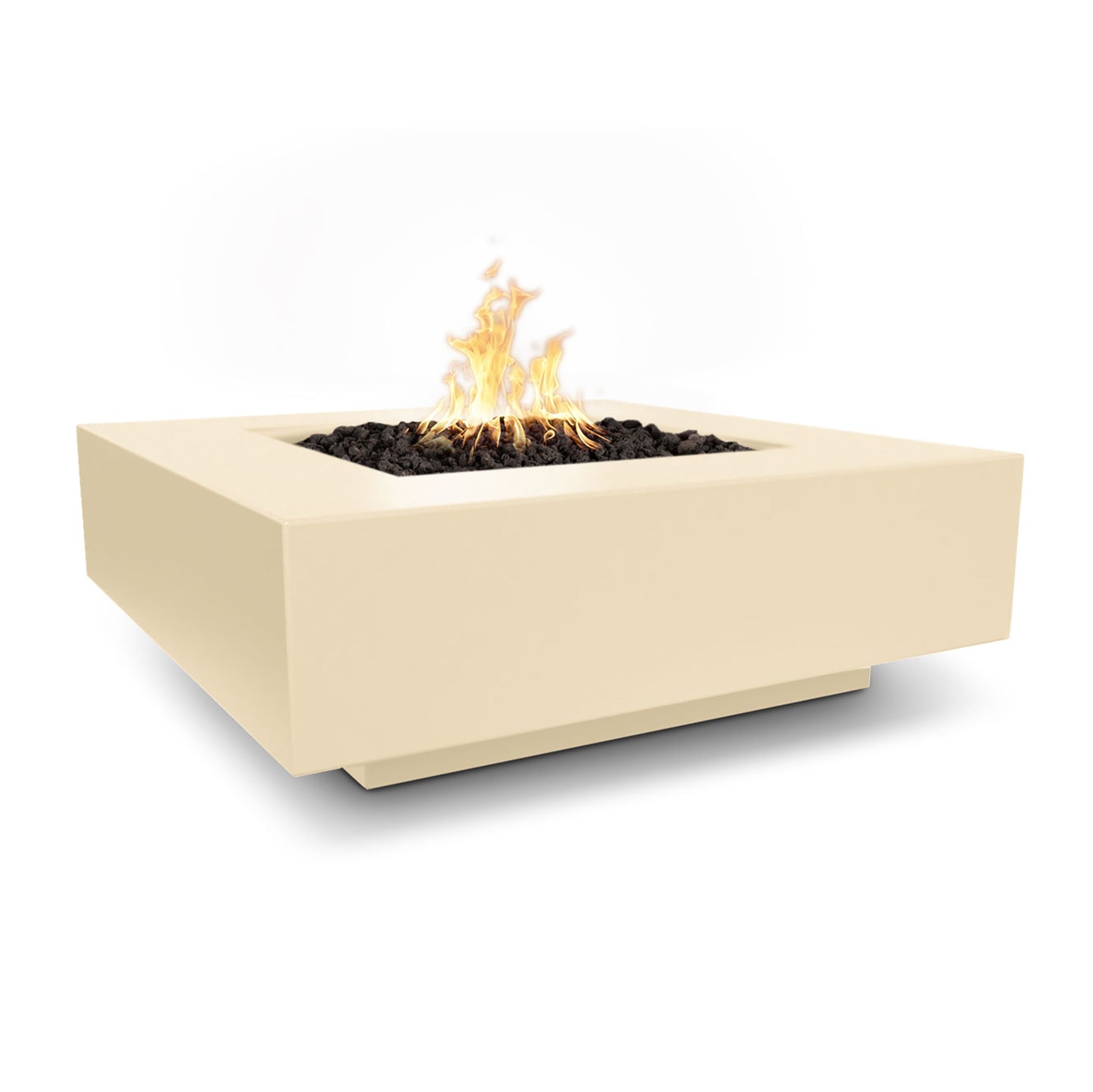 Cabo Square Concrete Fire Pit 36" - Electronic Ignition