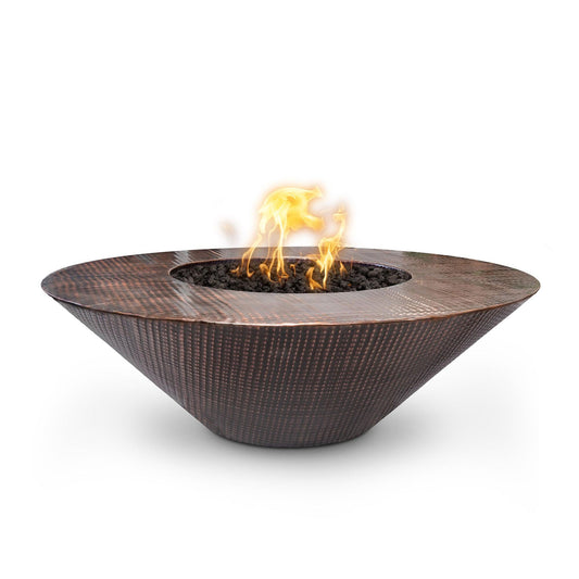 Cazo Copper Fire Pit Wide Ledge