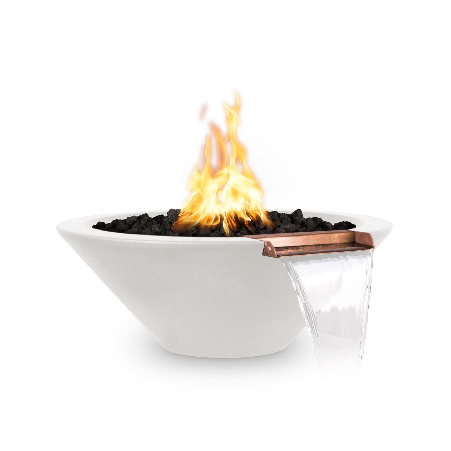 Cazo Fire Water Bowl Limestone