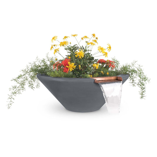 CazoPlanterBowlwithWater gray