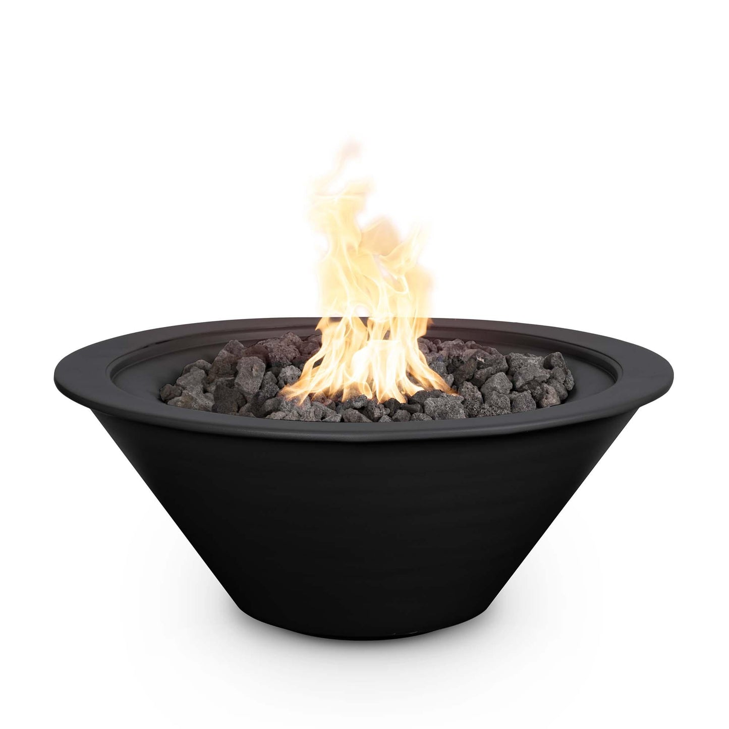 CazoPowderCoatedFireBowl Black