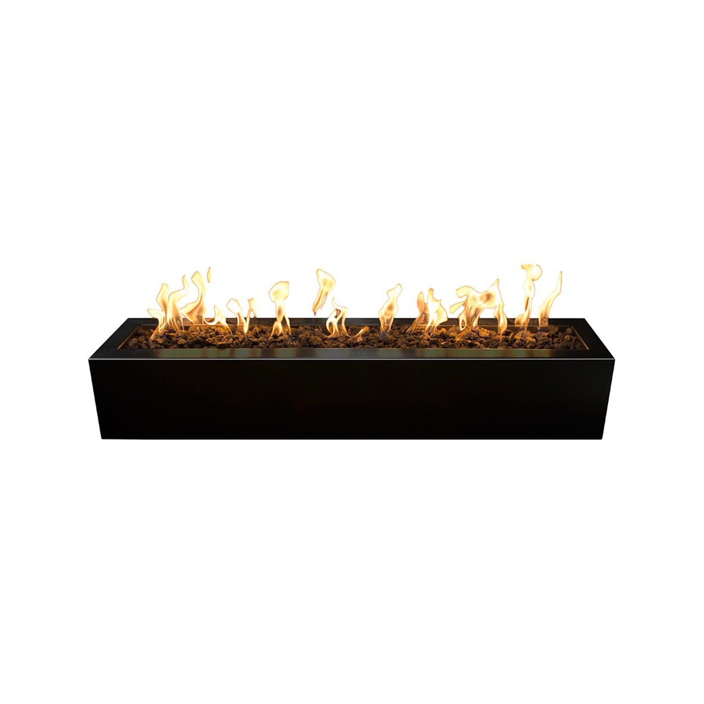 Eaves Fire Pit Powder Coat Black