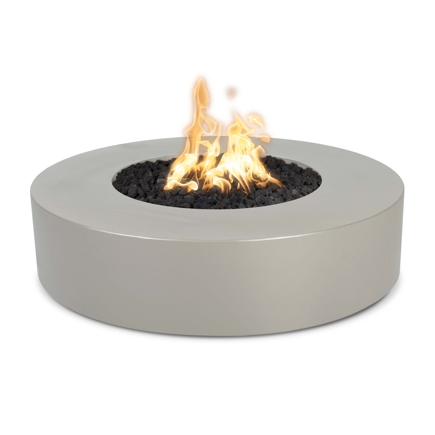 Florence Metal Fire Pit 42" - Match Lit