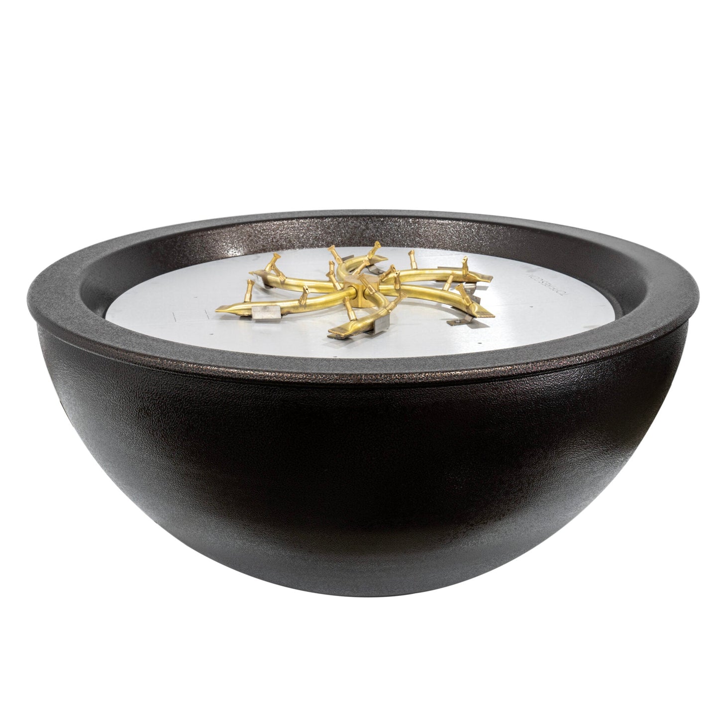 Luna Powder Coat Fire Bowl Copper Vein 2