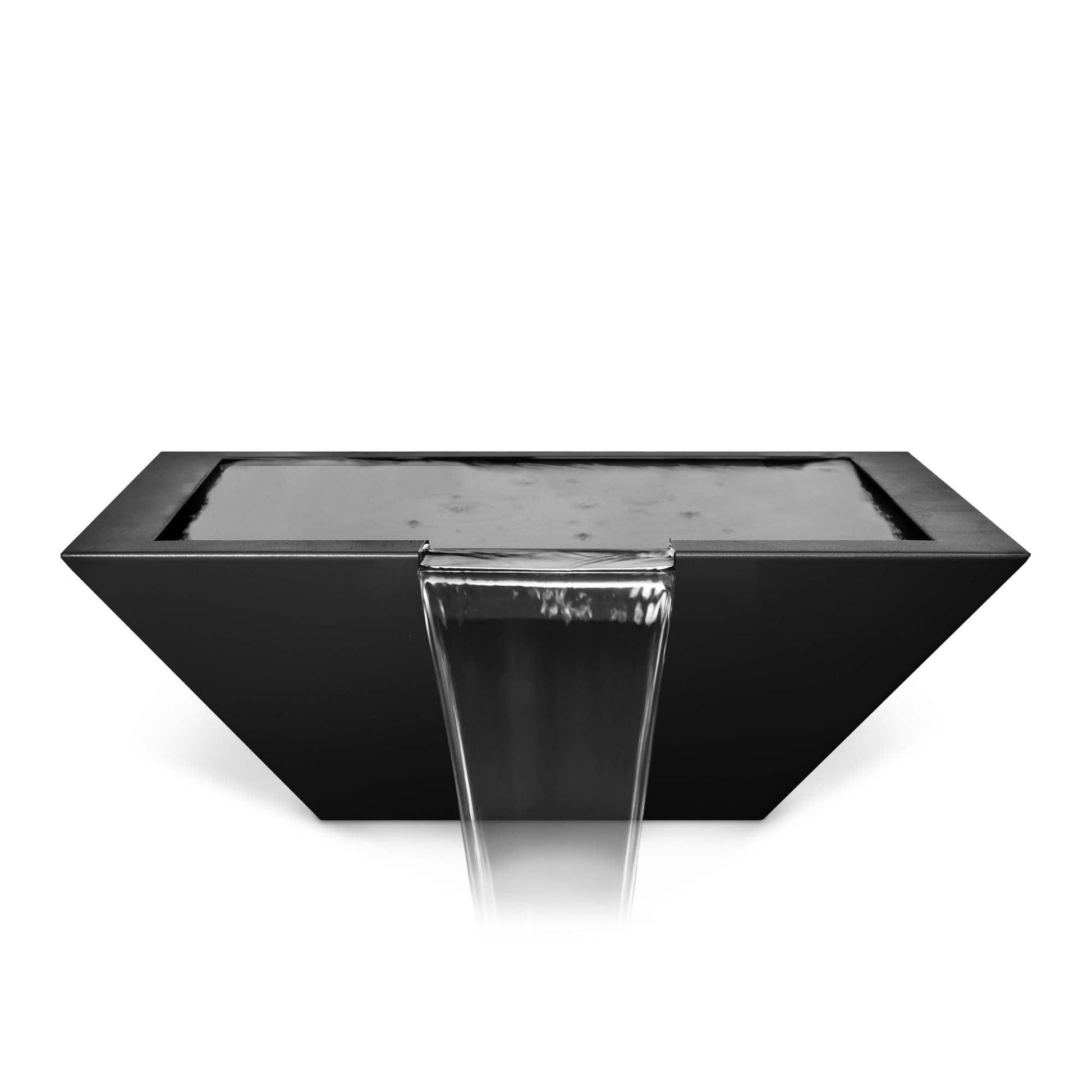 MayaPowdercoatWaterBowl Black