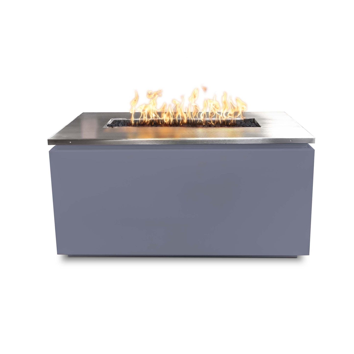 MeronaPowderCoatedFirePit Gray