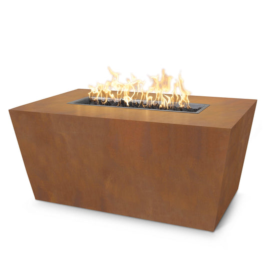 Mesa Corten Steel Fire Pit Table scaled