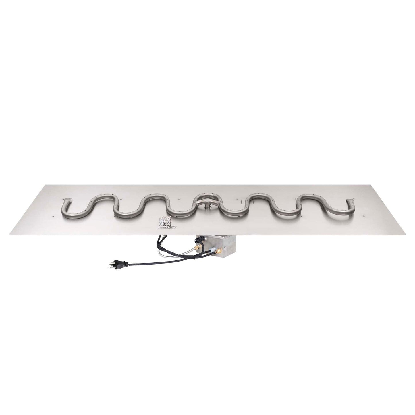 RectangularFlatPanandSwitchbackSSBurner 110VElectronicIgnition