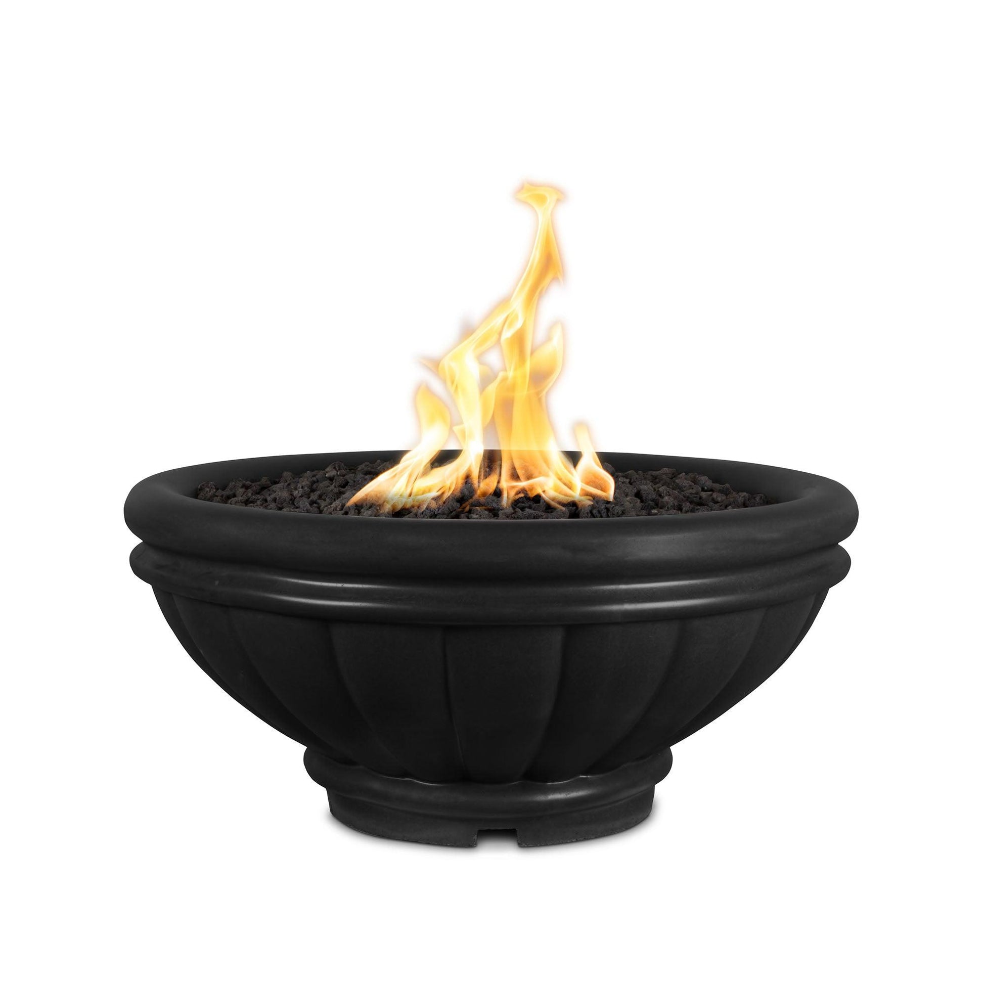 Roma GFRC Fire Bowl Black
