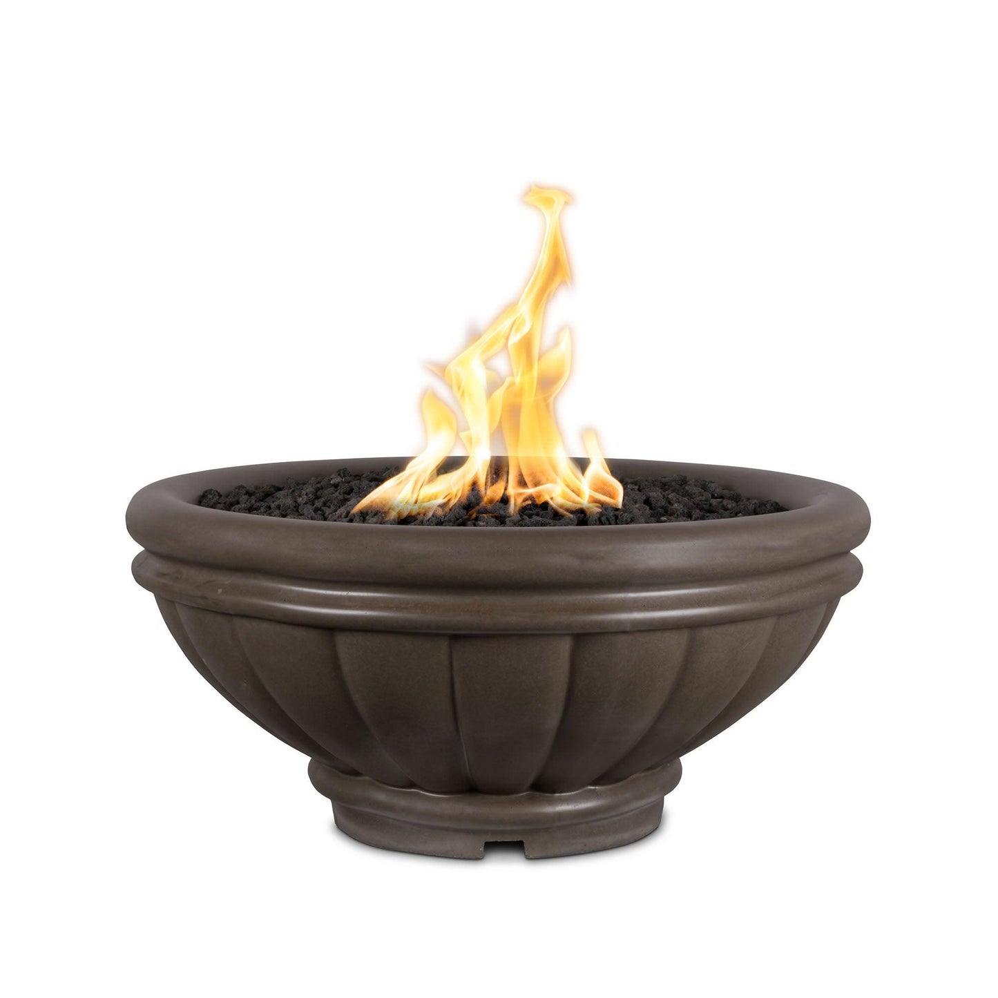 Roma GFRC Fire Bowl Chocolate