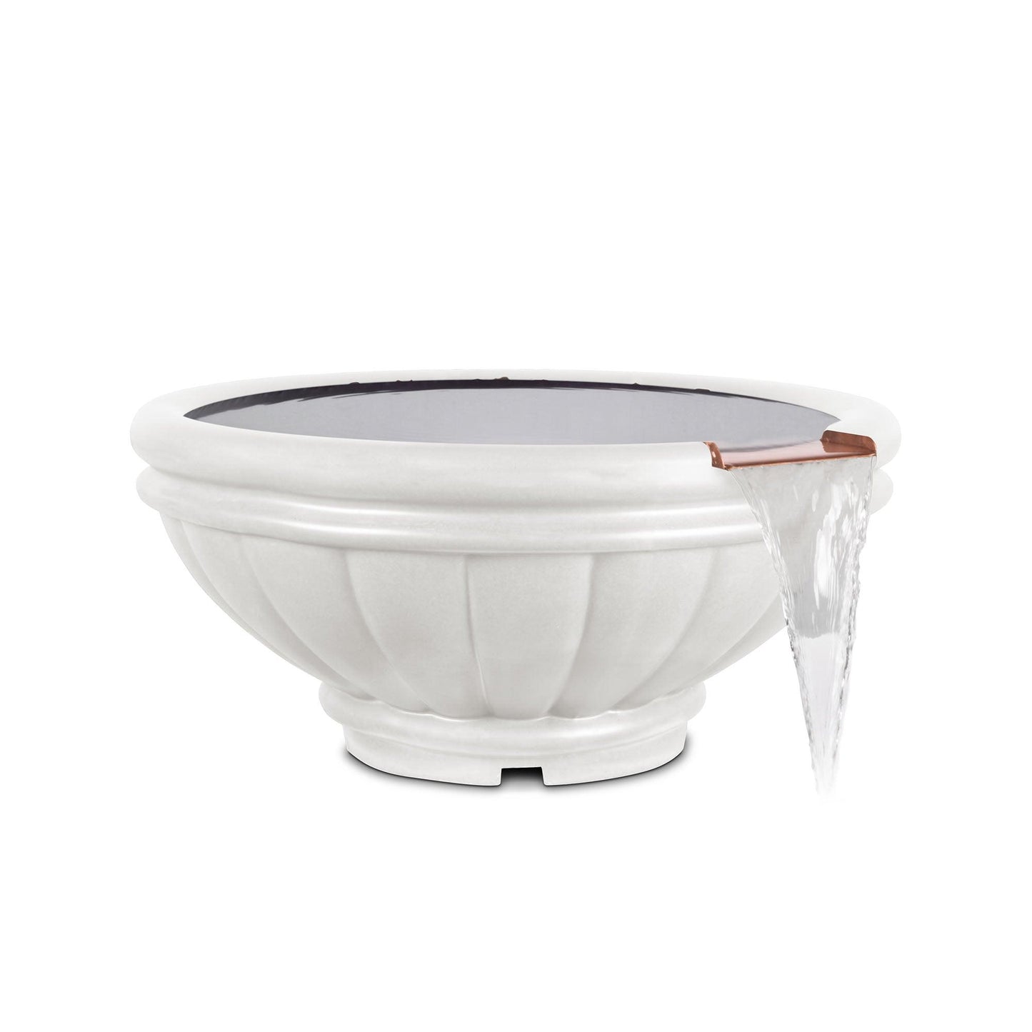 Roma GFRC Water Bowl Limestone