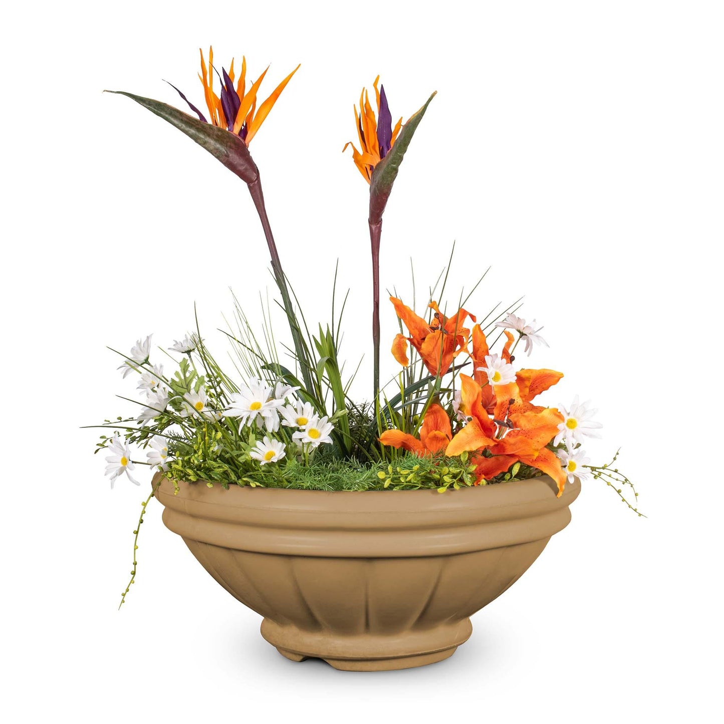 RomaGFRCPlanterBowl Brown