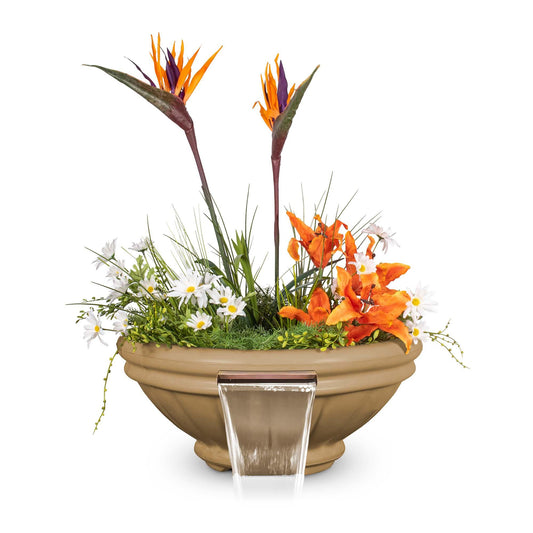 RomaGFRCPlanterWaterBowl Brown
