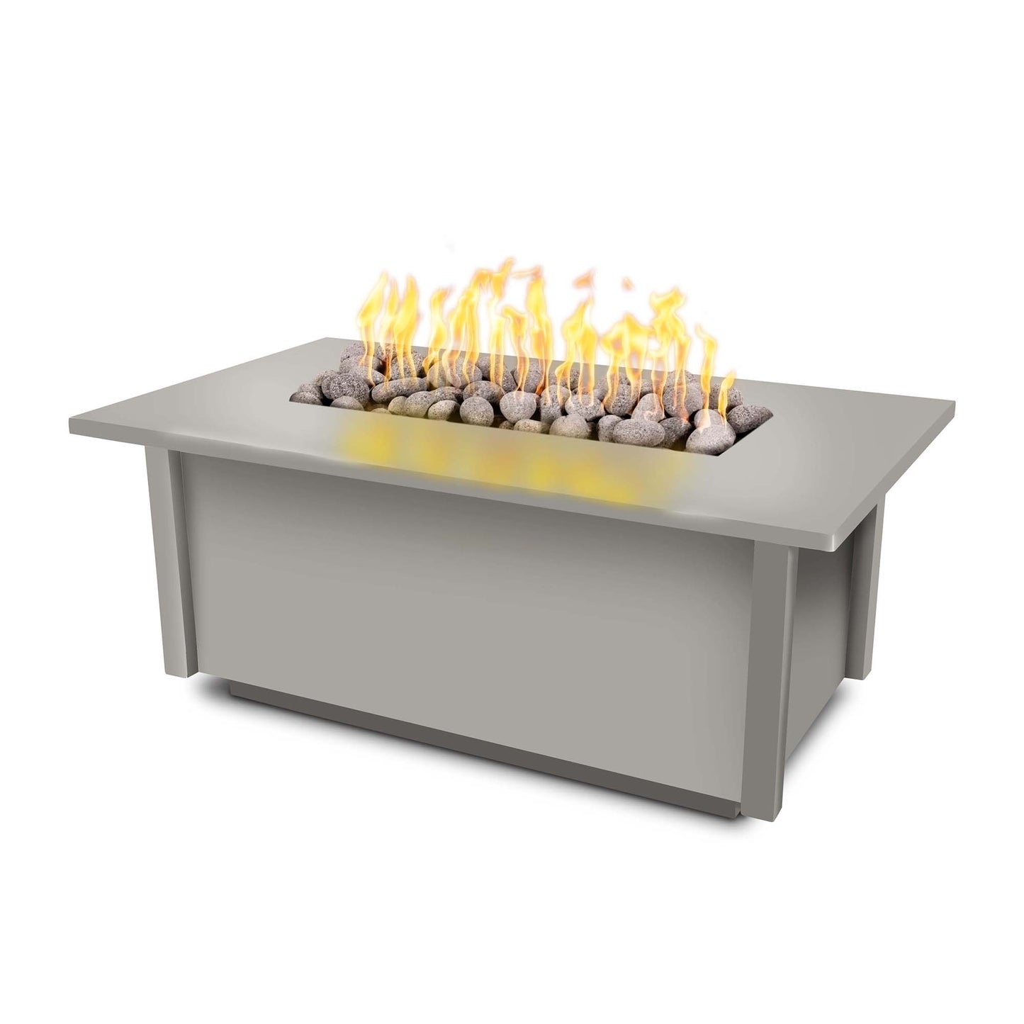 SalinasFirePit PowderCoat Pewter
