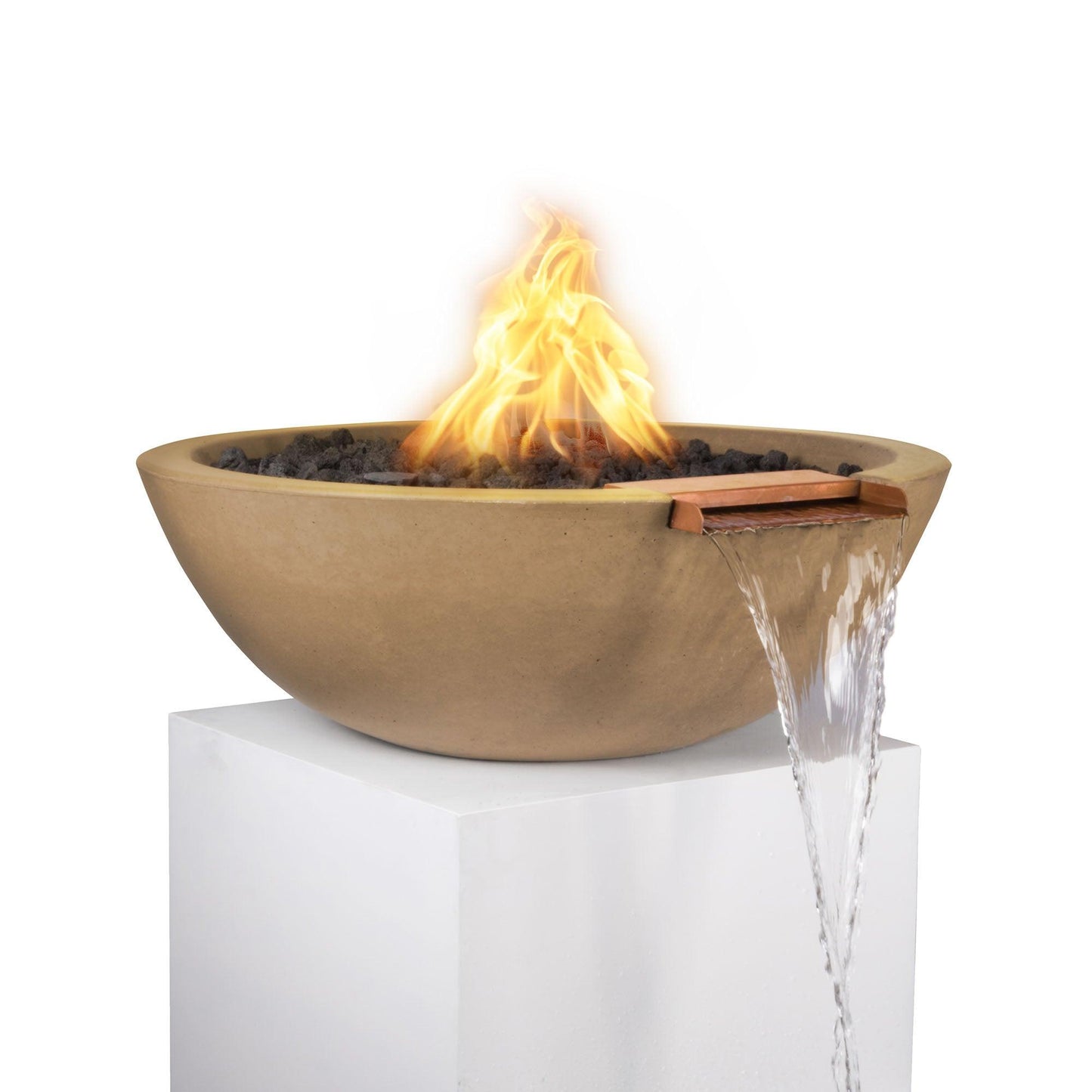 Sedona GFRC Fire and Water Brown
