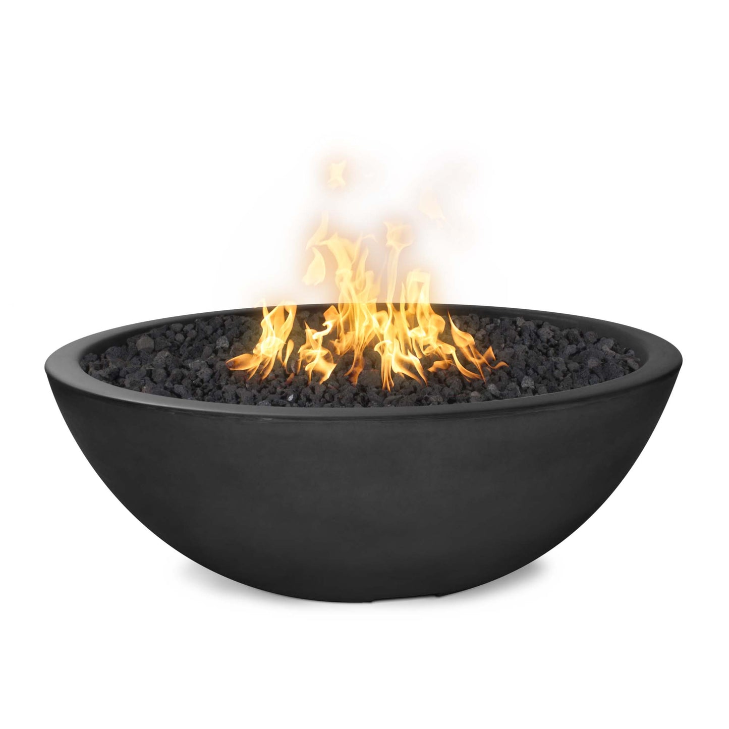Sedona Concrete Narrow Ledge Fire Pit 48" - Electronic Ignition