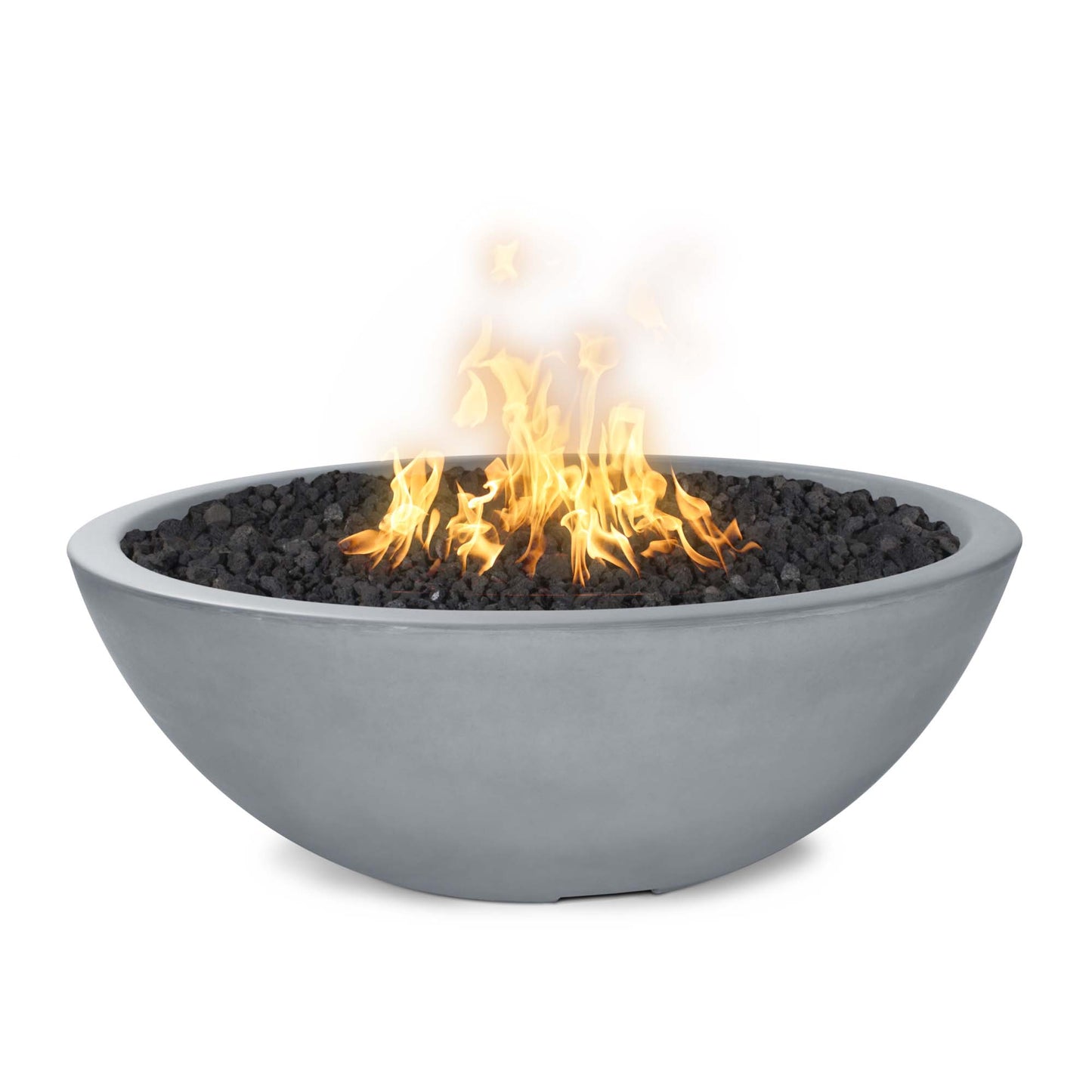 Sedona Concrete Narrow Ledge Fire Pit 48" - Electronic Ignition
