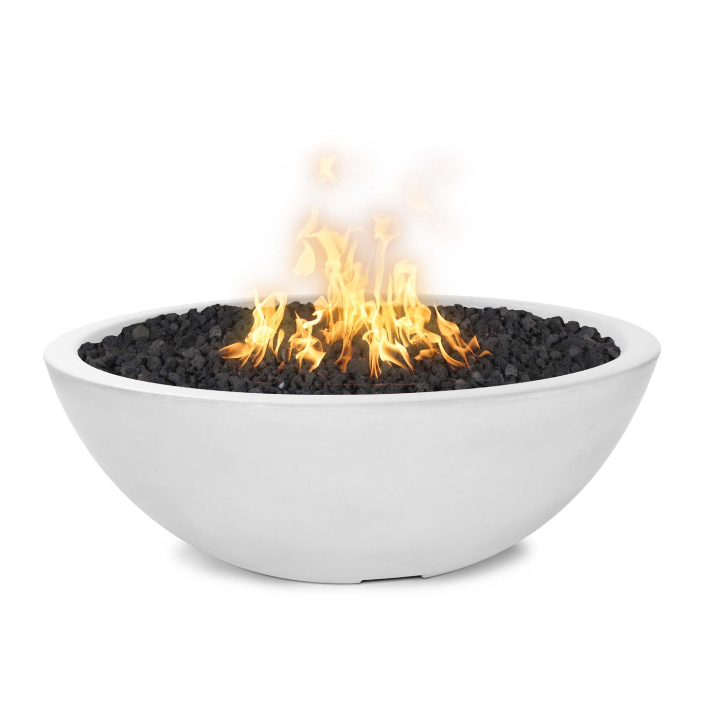Sedona Concrete Narrow Ledge Fire Pit 60" - Electronic Ignition