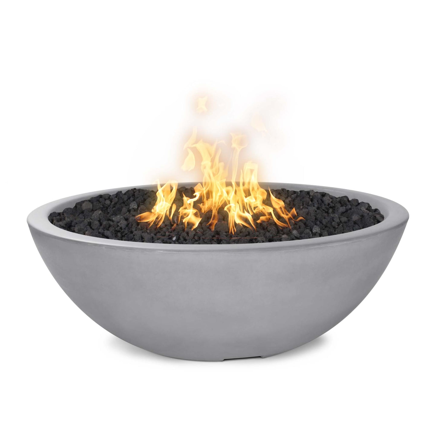 Sedona Concrete Narrow Ledge Fire Pit 48" - Electronic Ignition