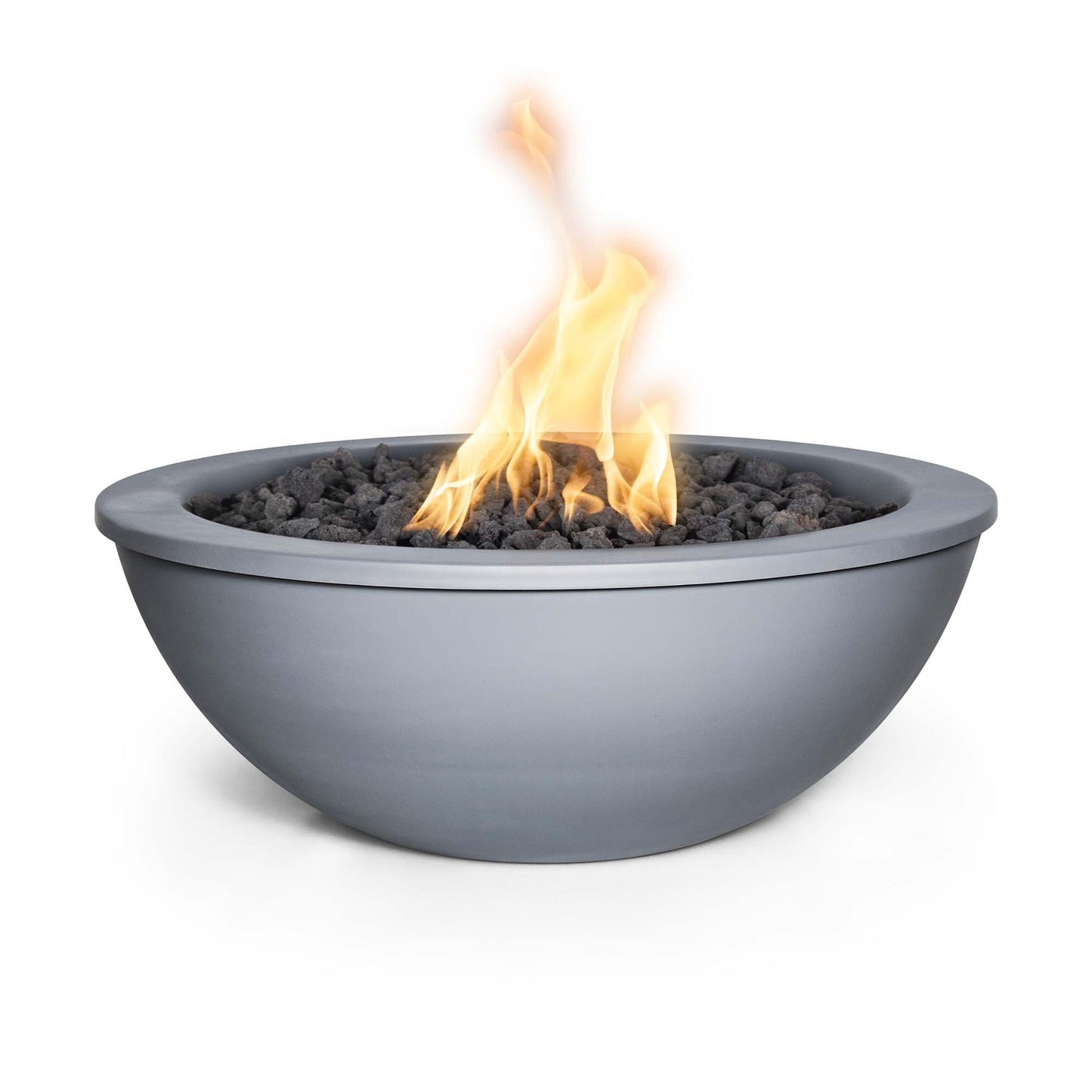SedonaPowderCoatedFireBowl Gray