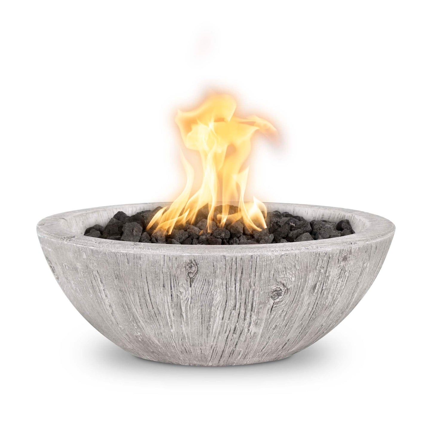 SedonaWoodGrain FireBowl Ivory
