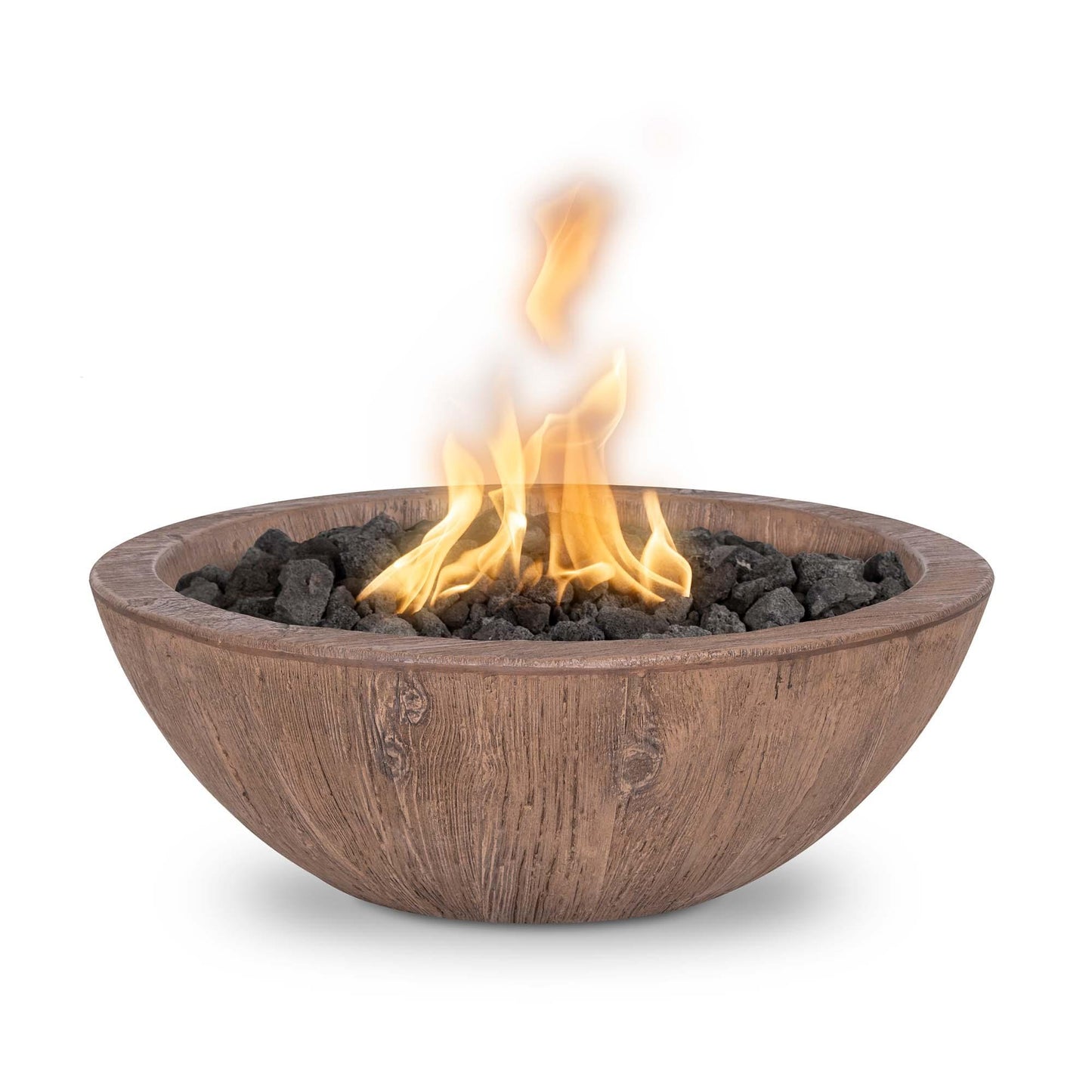 SedonaWoodGrain FireBowl Oak