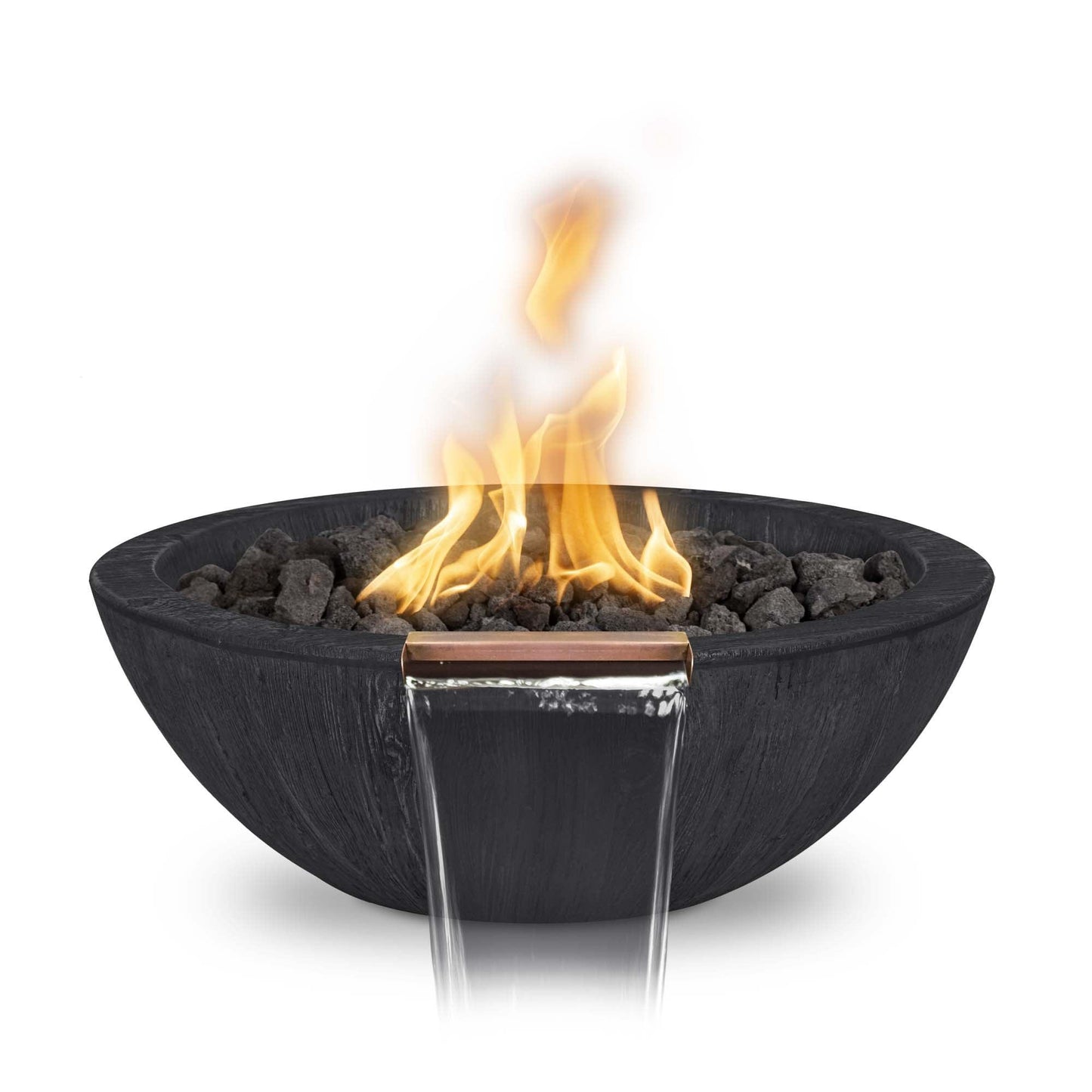 SedonaWoodGrain FireWaterBowl Ebony