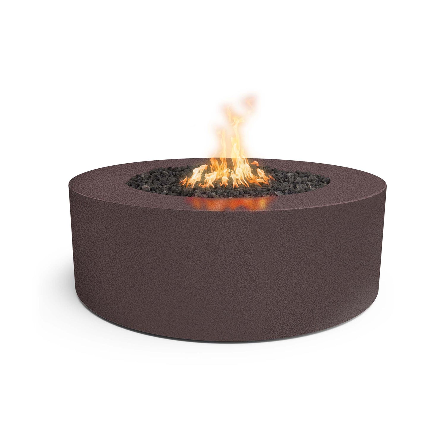 Unity Metal Fire Pit 48" - 24" Tall - Match Lit