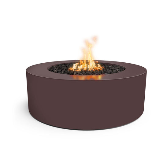 Unity Metal Fire Pit 48" - 24" Tall - Match Lit