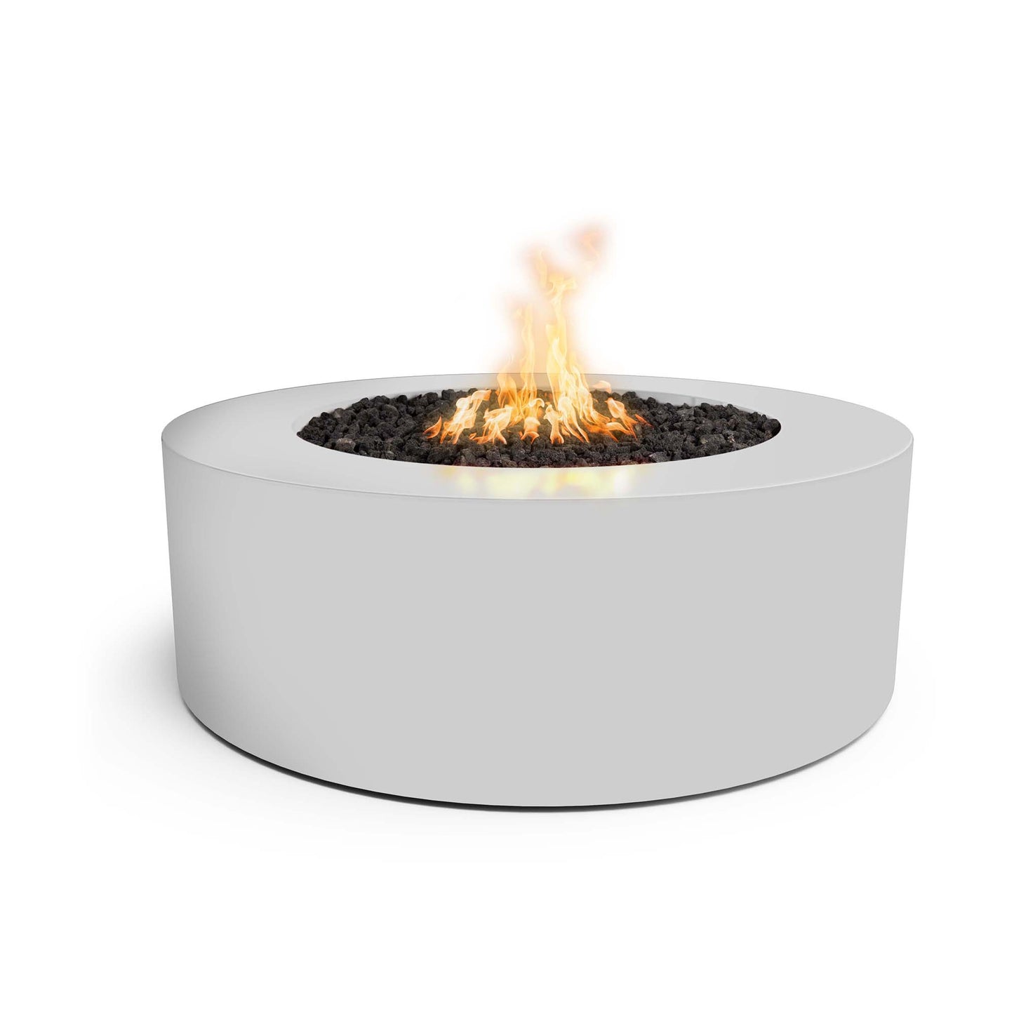 Unity Metal Fire Pit 48" - 24" Tall - Match Lit