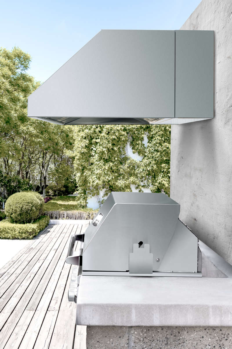 Vent Hood Space Bracket View