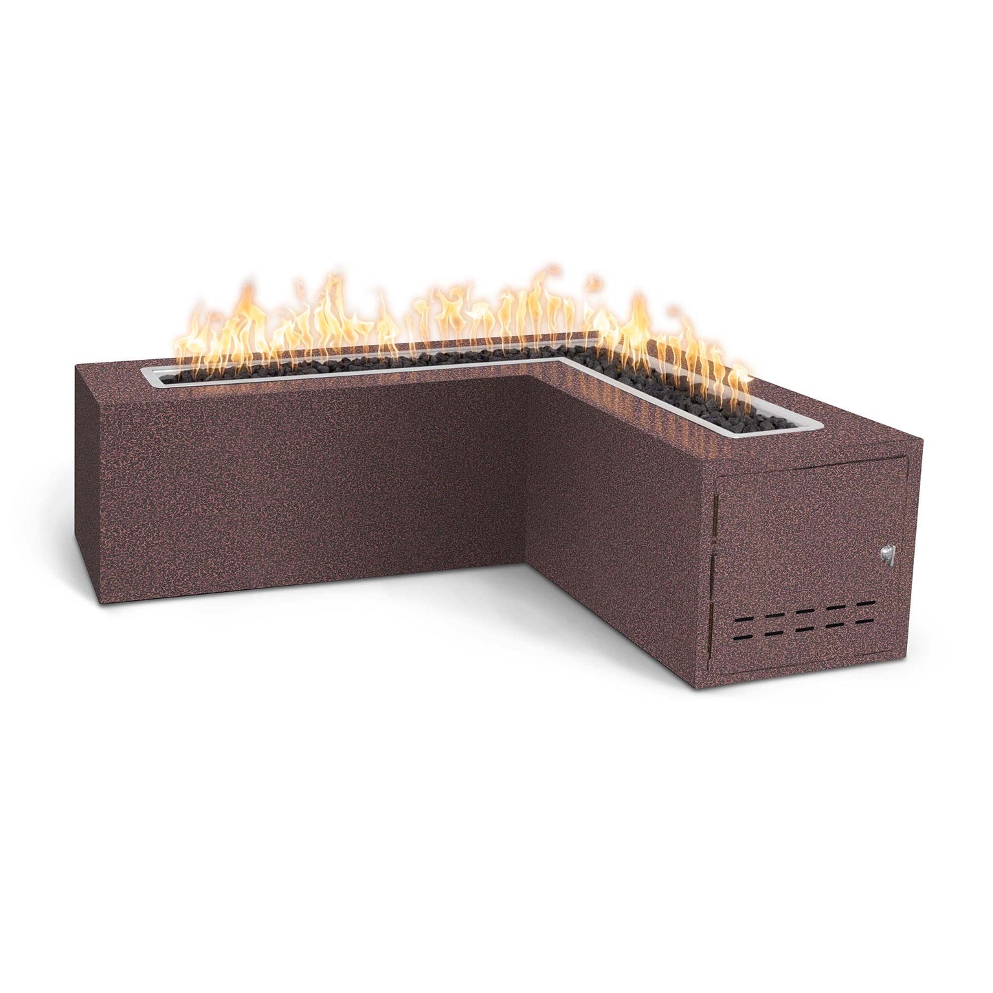 Whitney Collection Fire Pit 72" - Electronic Ignition