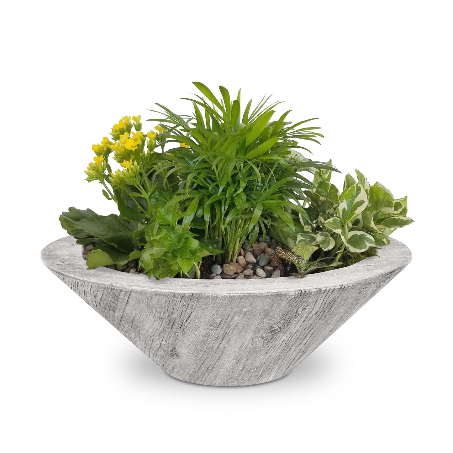 WoodGrainCazo Ivory Planter