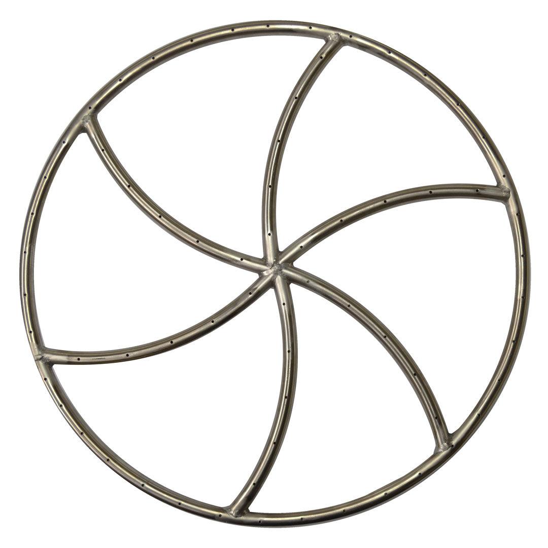 pinwheel burner