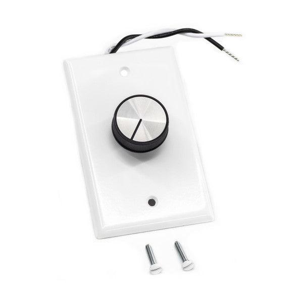 wall plate single black dial