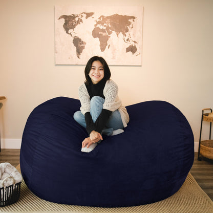 Fuf® 7Ft Foam Bean Bag Chair