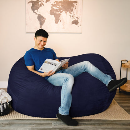 Fuf® 7Ft Foam Bean Bag Chair